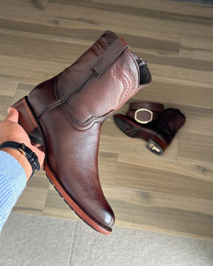 Tomer - Hochwertiger Orthopädischer Lederstiefel