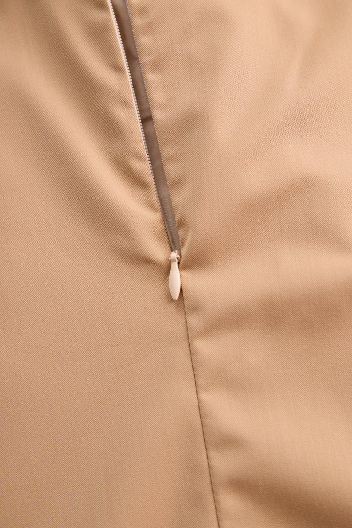 Yerin – Ärmellose Bluse mit Schleife