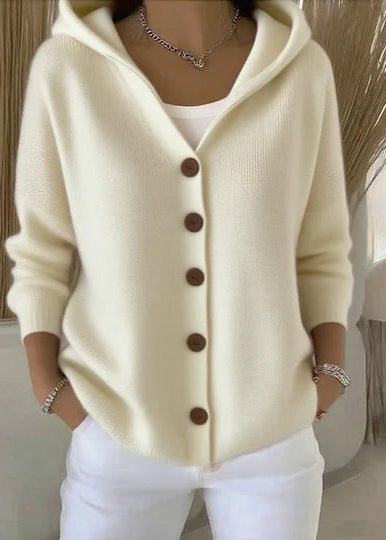 Kaley - Eleganter Strickjacke Mit Langen Ärmeln