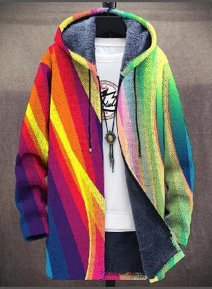 Kira -  Von der Kunst Inspirierter Luxus Strickjacke