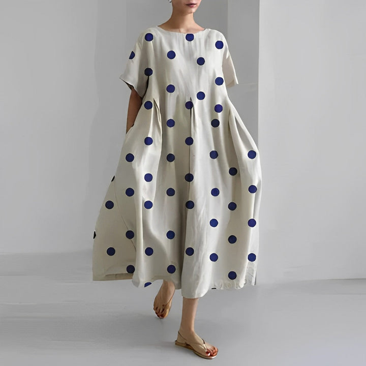 Adelia - Bohème Kleid Mit Blumenmuster