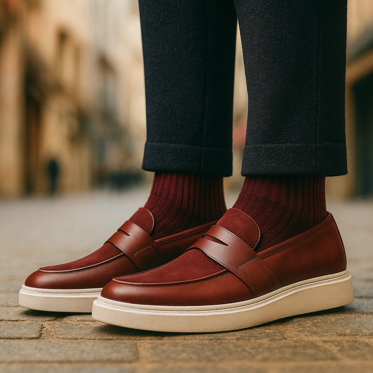 Zidan – Bequemer Leder-Loafer