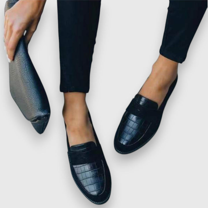 Liny - Loafer Mit Krokodil Muster