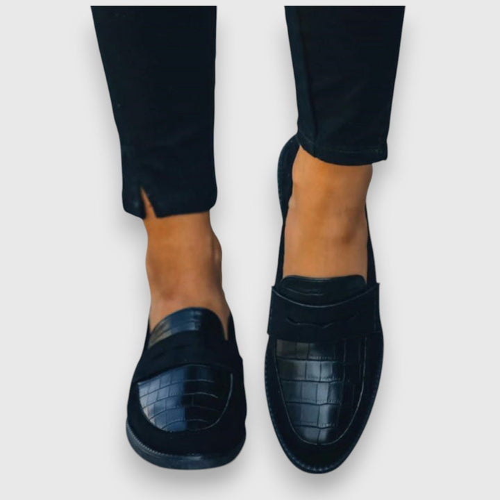 Liny - Loafer Mit Krokodil Muster