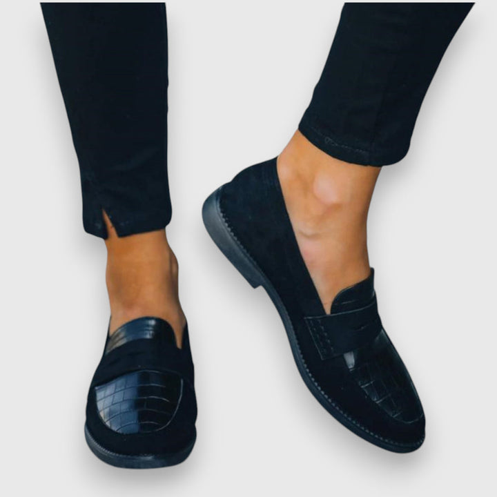 Liny - Loafer Mit Krokodil Muster