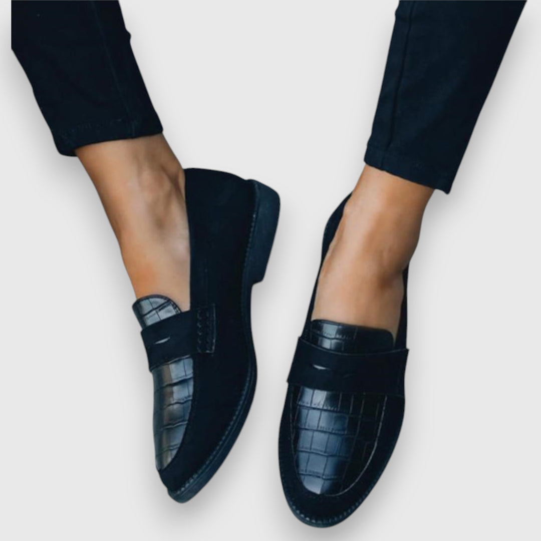 Liny - Loafer Mit Krokodil Muster