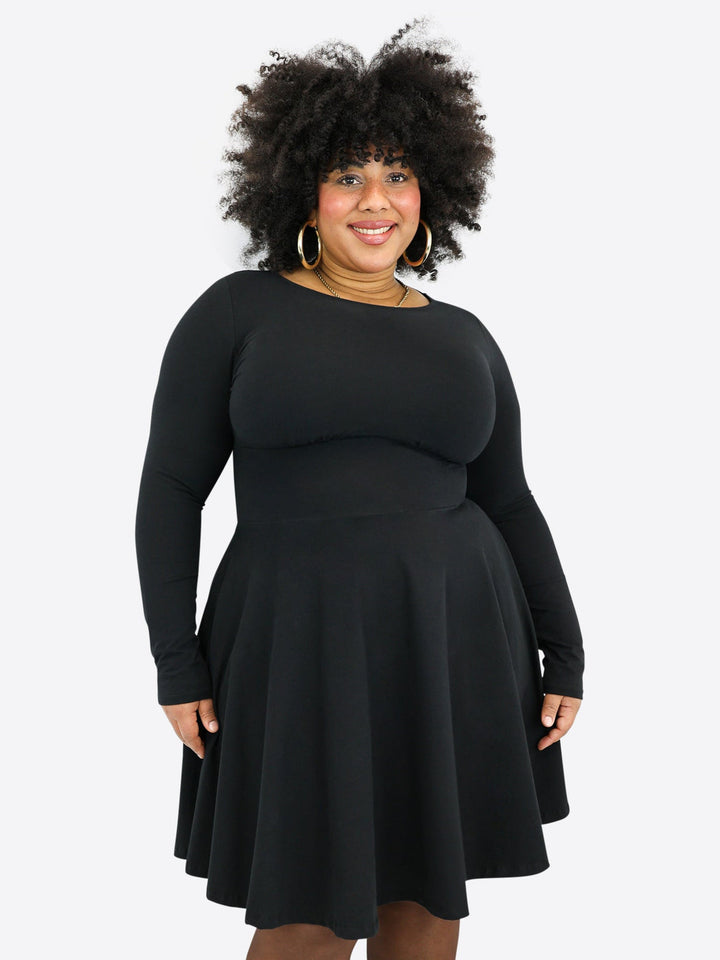 Nylaya – Modisches Skort-Kleid