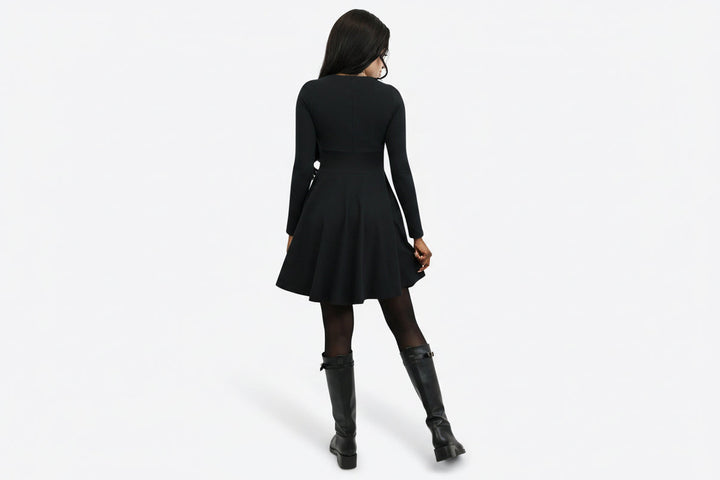Nylaya – Modisches Skort-Kleid