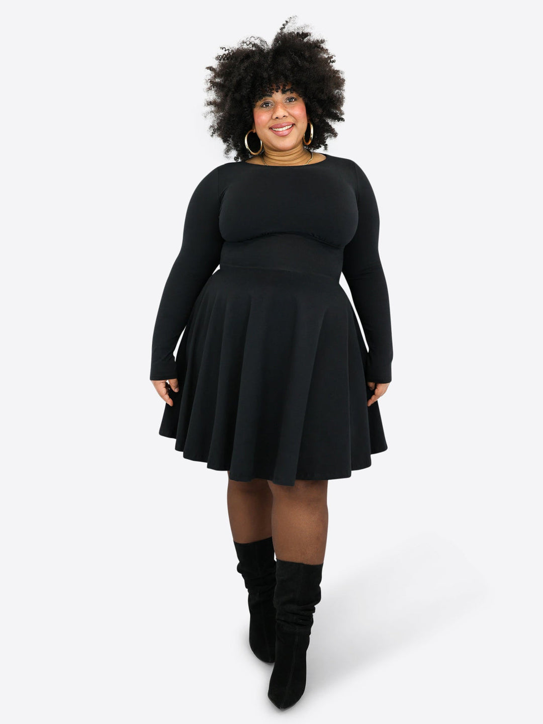 Nylaya – Modisches Skort-Kleid