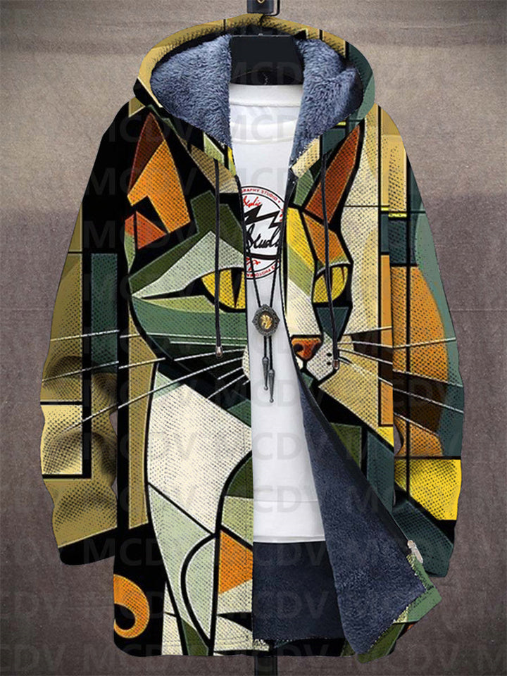 Lowanna – Luxuriöser Von Kunst Inspirierter Strickjacke