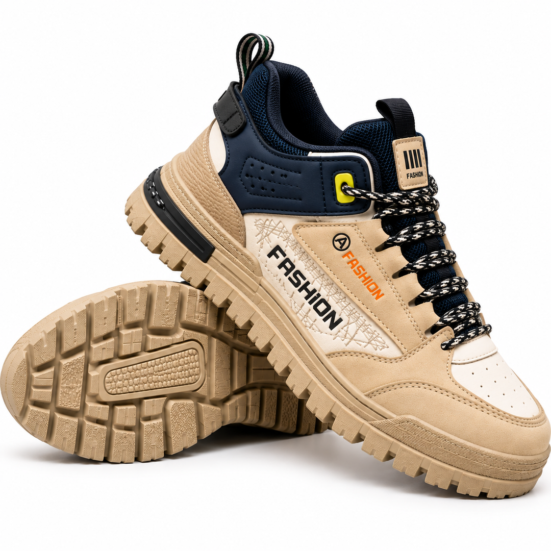 Albarran – Sneaker mit Kontrastierenden Einsätzen Und Klobigen Sohlen