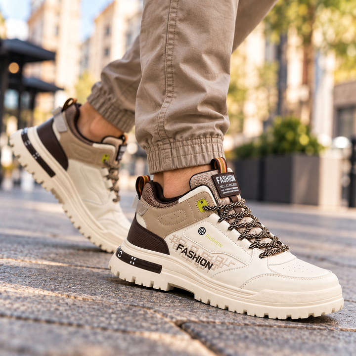 Albarran – Sneaker mit Kontrastierenden Einsätzen Und Klobigen Sohlen
