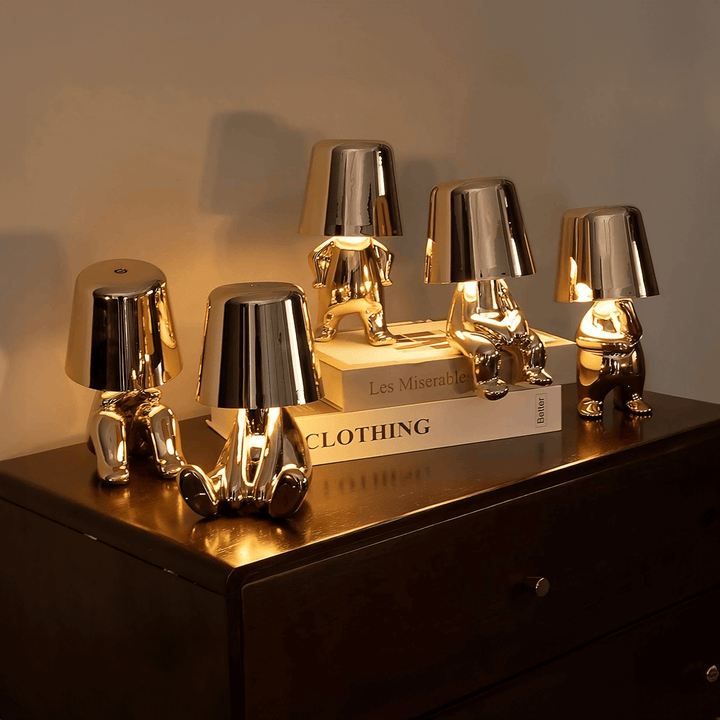 LumaGlow – Wiederaufladbare Dekorations-Schreibtischlampe