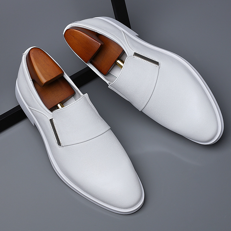 Hader – Leder-Loafer Mit Spitzer Zehenpartie
