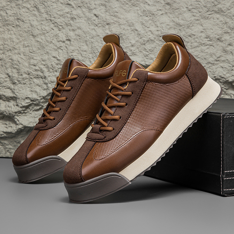 Leopoldo - Leder Turnschuh