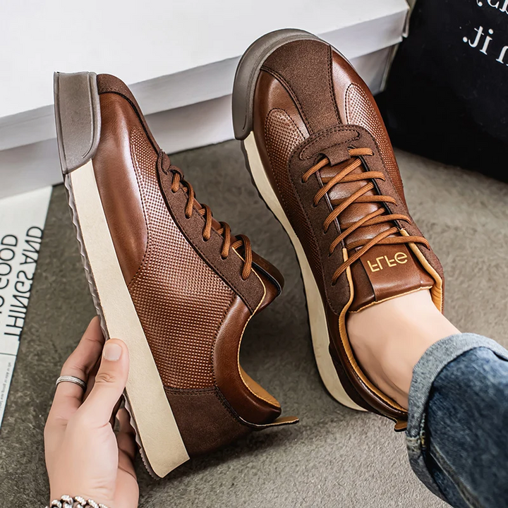 Leopoldo - Leder Turnschuh