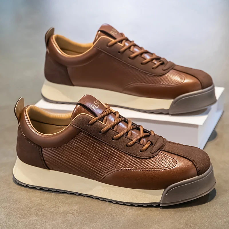 Leopoldo - Leder Turnschuh