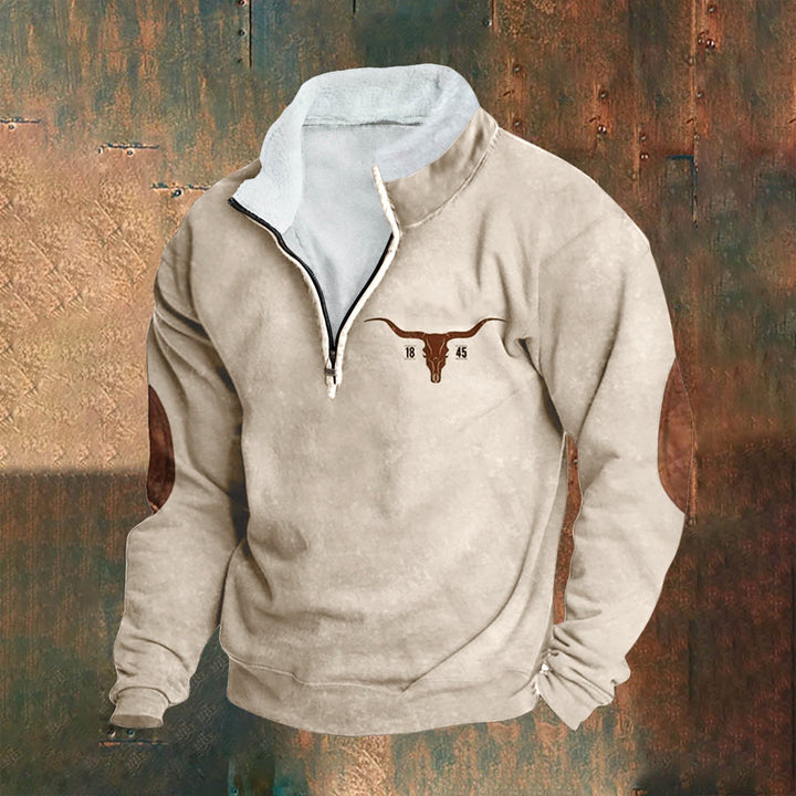 Aldo – Langarm Pullover Mit Reißverschluss