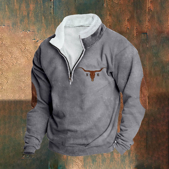 Aldo – Langarm Pullover Mit Reißverschluss