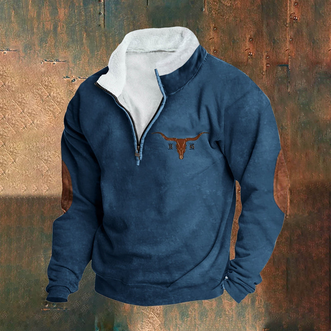 Aldo – Langarm Pullover Mit Reißverschluss