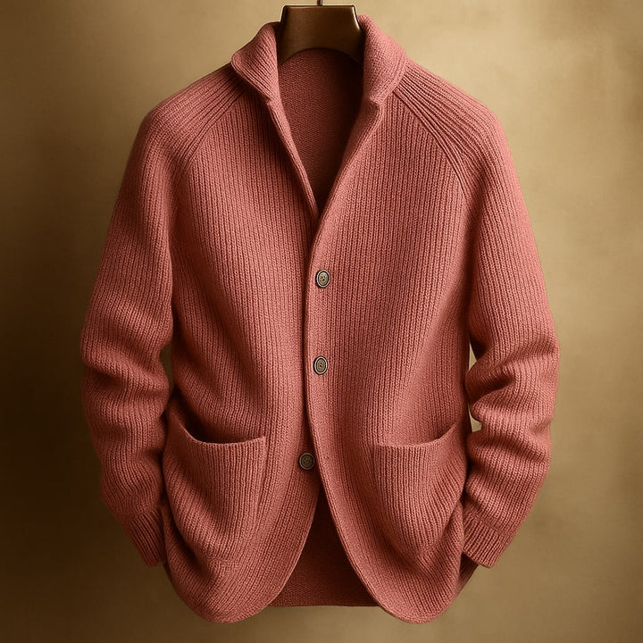Lannister – Gerippter Wollcardigan