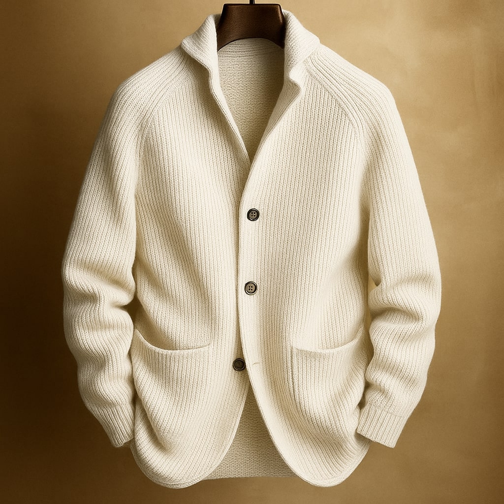 Lannister – Gerippter Wollcardigan