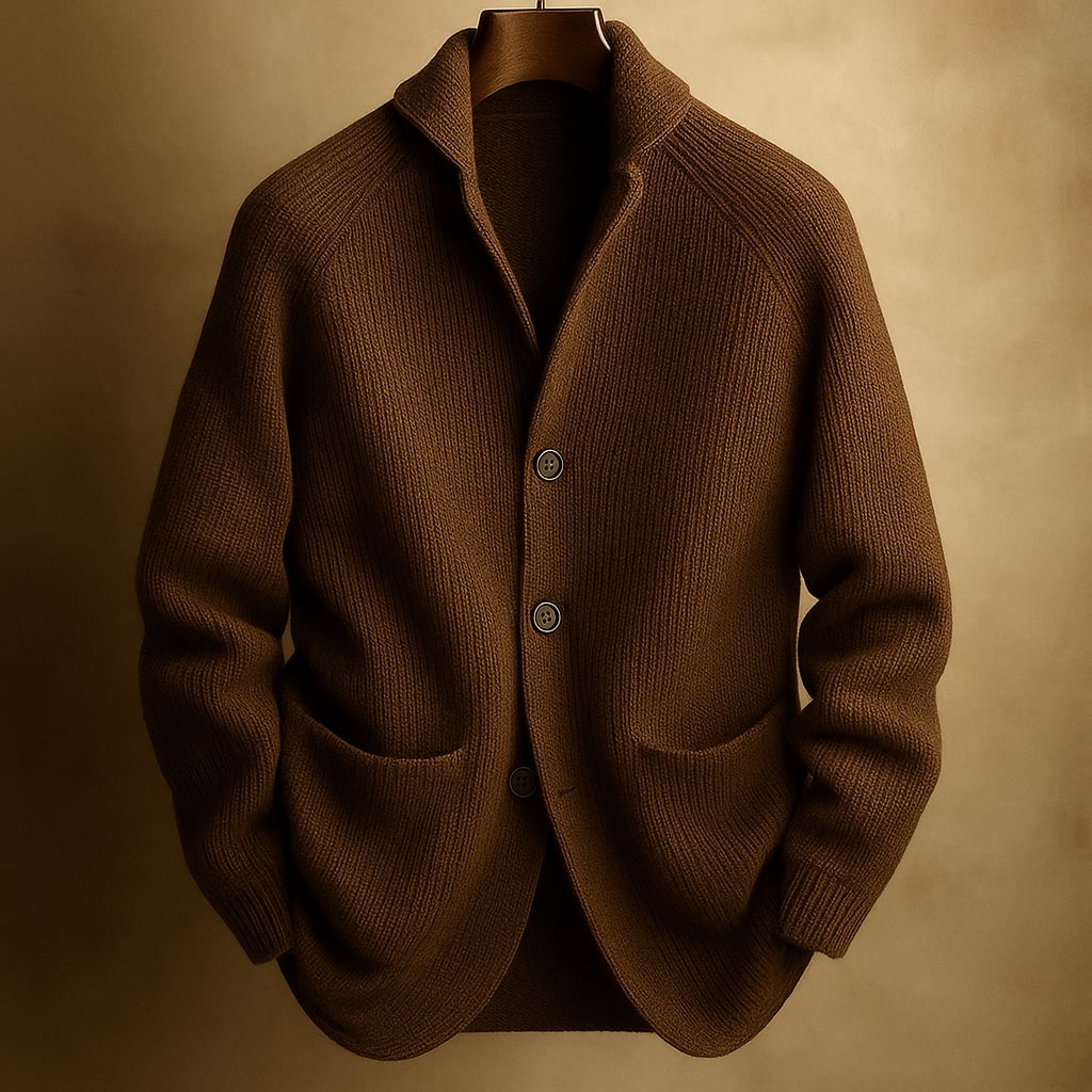 Lannister – Gerippter Wollcardigan