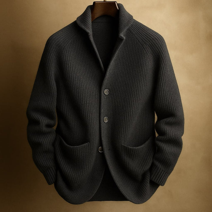 Lannister – Gerippter Wollcardigan