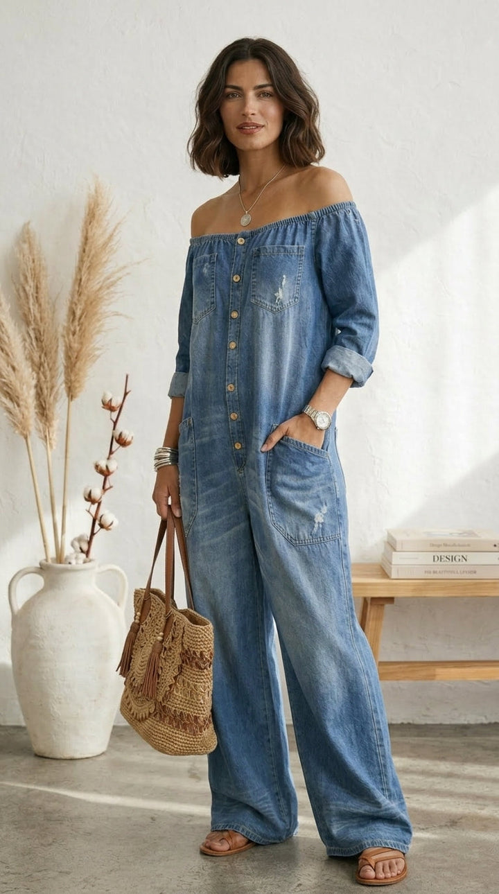 Seleeja – Overall Aus Vintage Baumwoll Denim