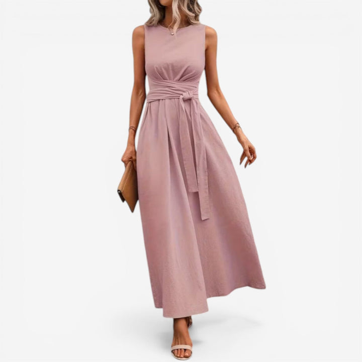 Tilina – Lässiges, ärmelloses Kleid Mit Gebundenem Rücken