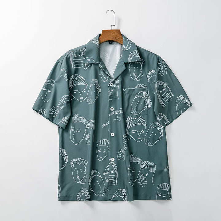 Bertrend - Short Sleeve Printed Shirt