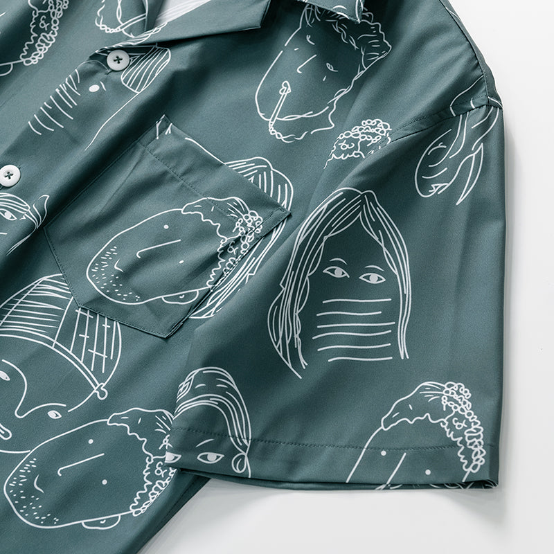 Bertrend - Short Sleeve Printed Shirt