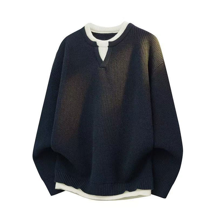 Avner – Langärmeliger Strickpullover