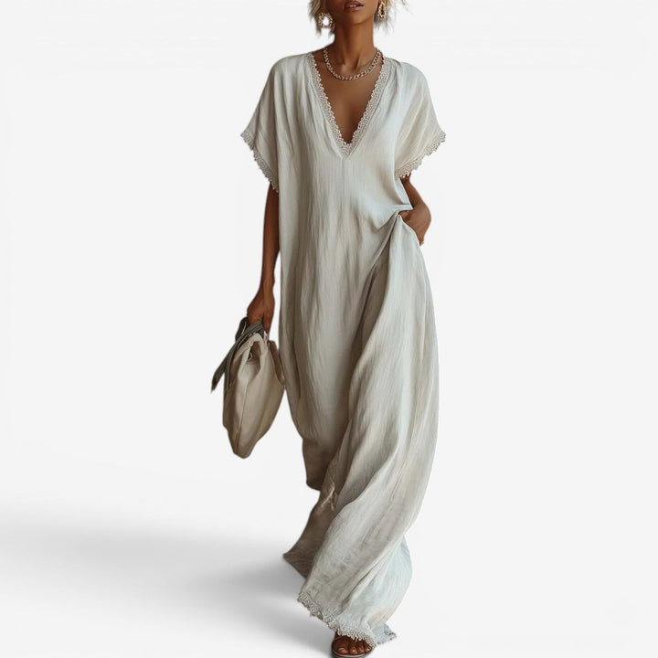 Farzana - Langes Kleid im Bohemian Stil
