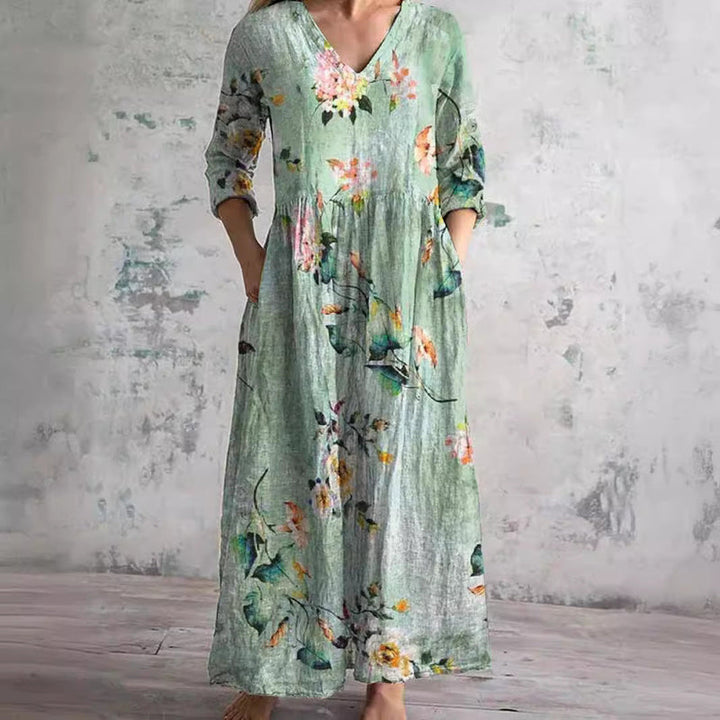 Saule - Blumiges Sommer Kleid