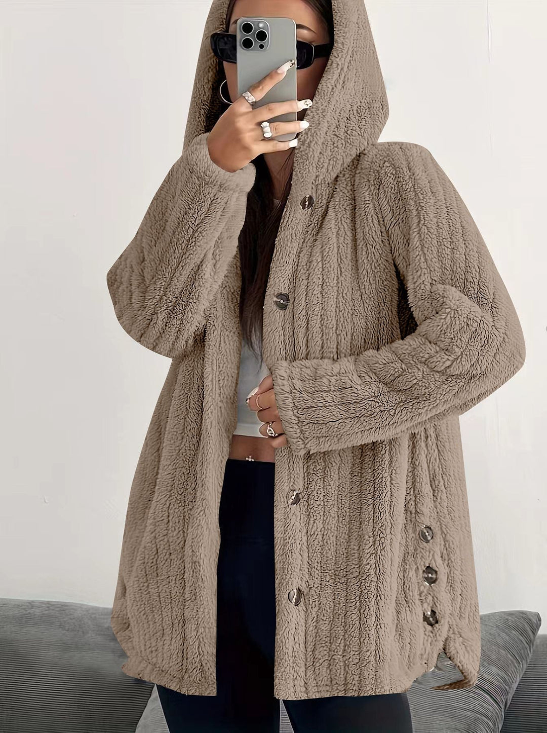 Robine – Langärmelige Winterjacke Mit Kapuze