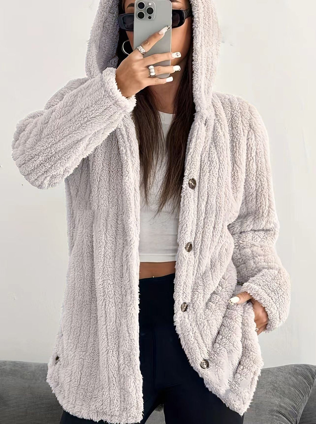 Robine – Langärmelige Winterjacke Mit Kapuze
