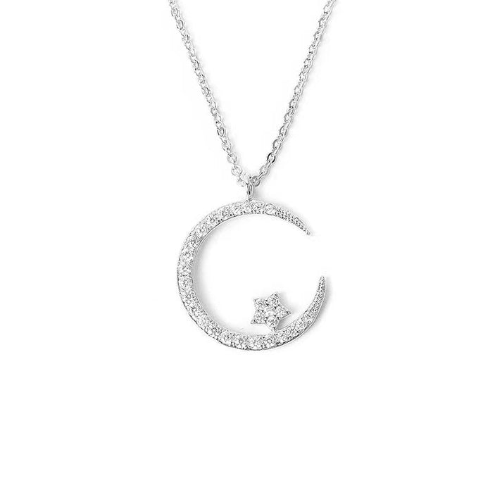 Mayana – Mond und Stern Halskette
