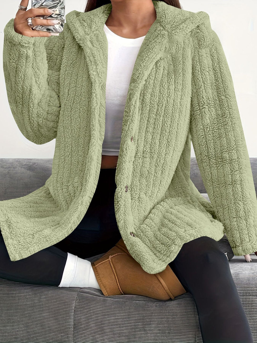 Robine – Langärmelige Winterjacke Mit Kapuze
