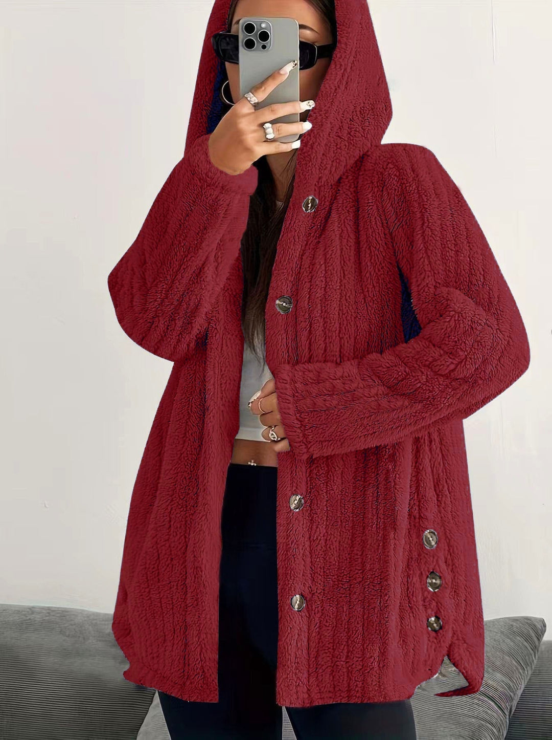 Robine – Langärmelige Winterjacke Mit Kapuze