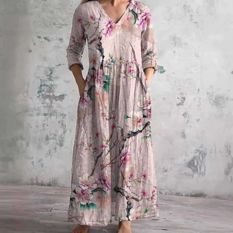 Saule - Blumiges Sommer Kleid
