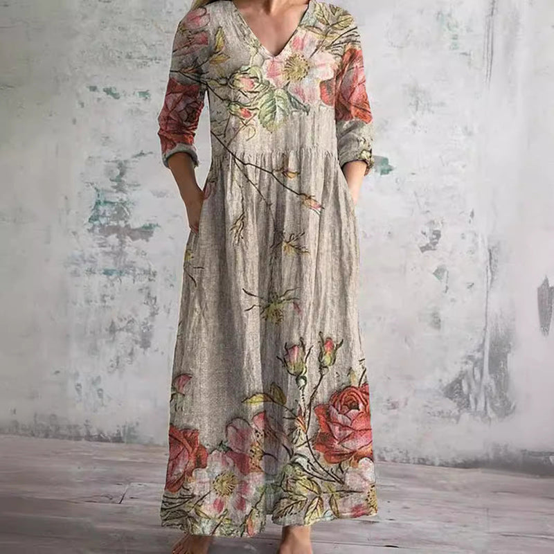 Saule - Blumiges Sommer Kleid