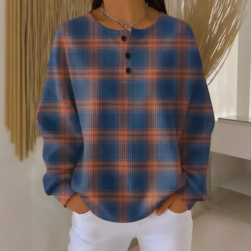 Willemijn – Pullover im Waffelmuster