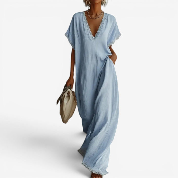 Farzana - Langes Kleid im Bohemian Stil