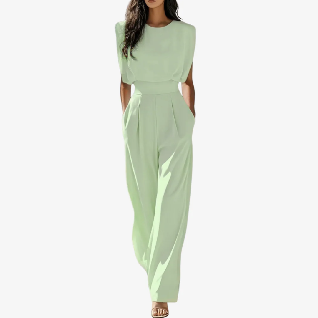 Uarutara - Eleganter Jumpsuit Mit Gürtel