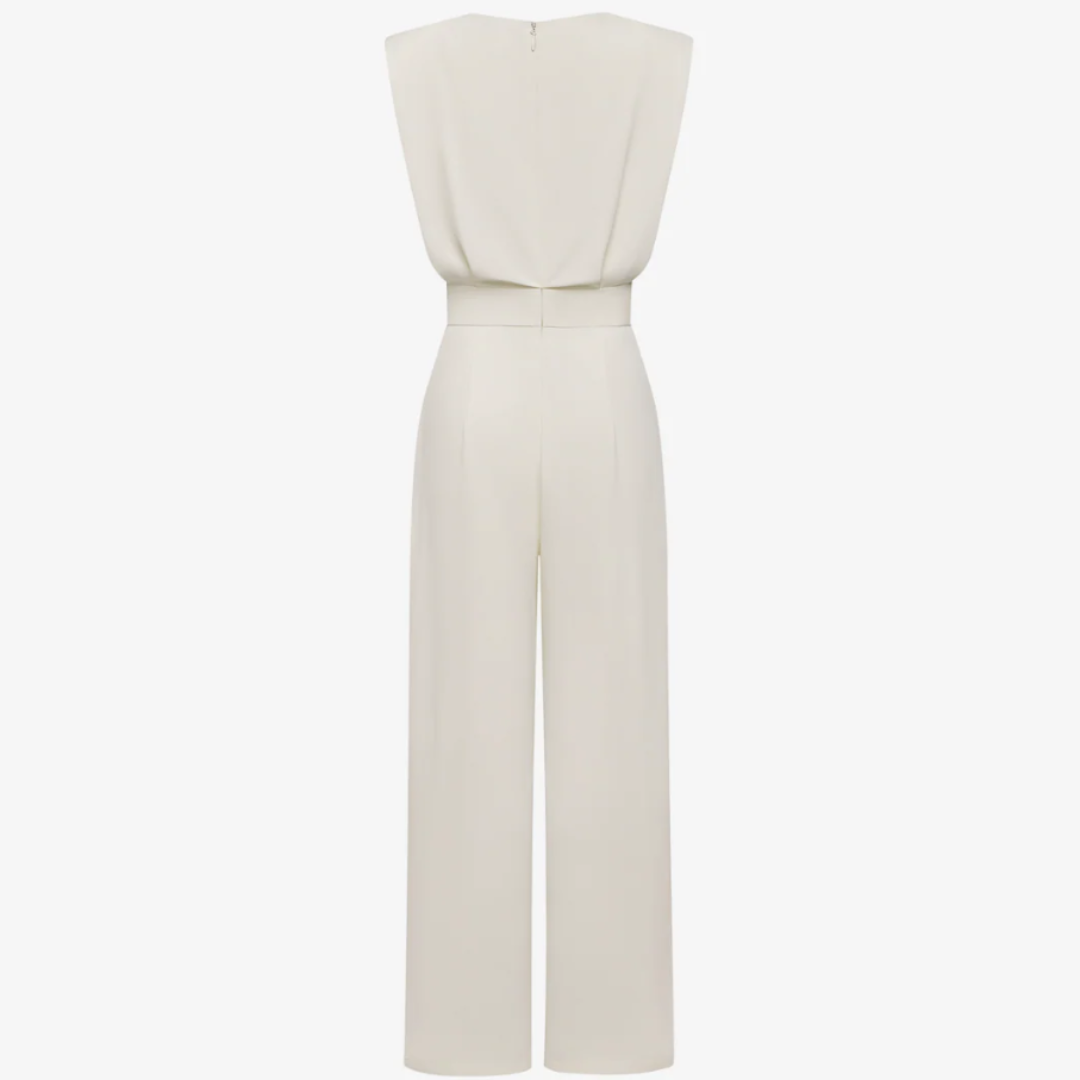 Uarutara - Eleganter Jumpsuit Mit Gürtel