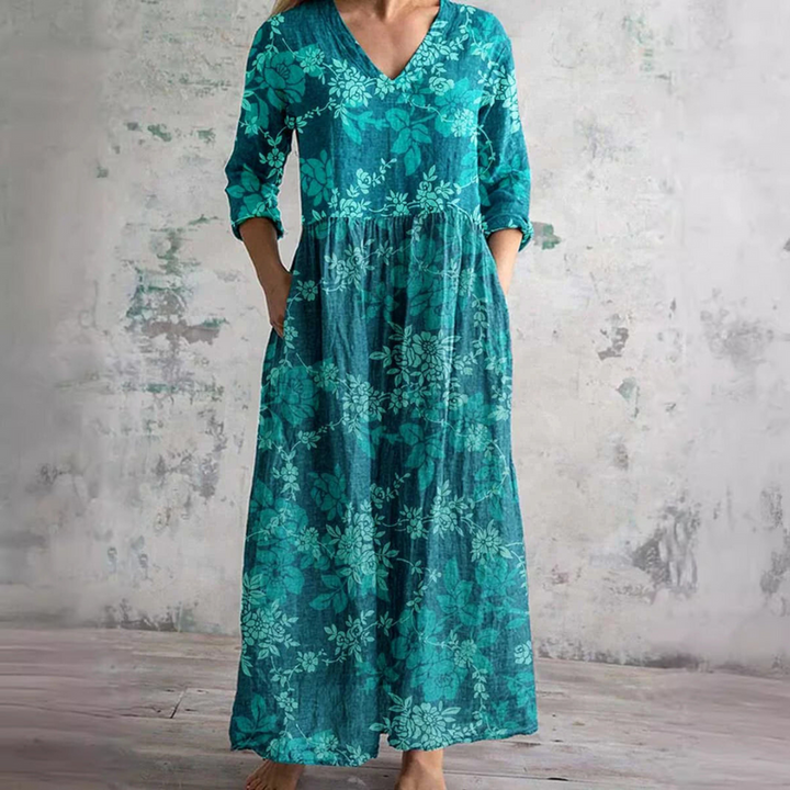 Saule - Blumiges Sommer Kleid