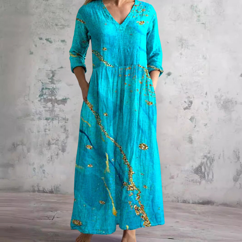 Saule - Blumiges Sommer Kleid