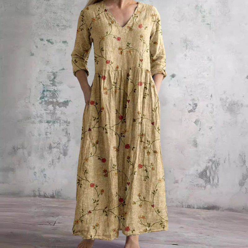 Saule - Blumiges Sommer Kleid