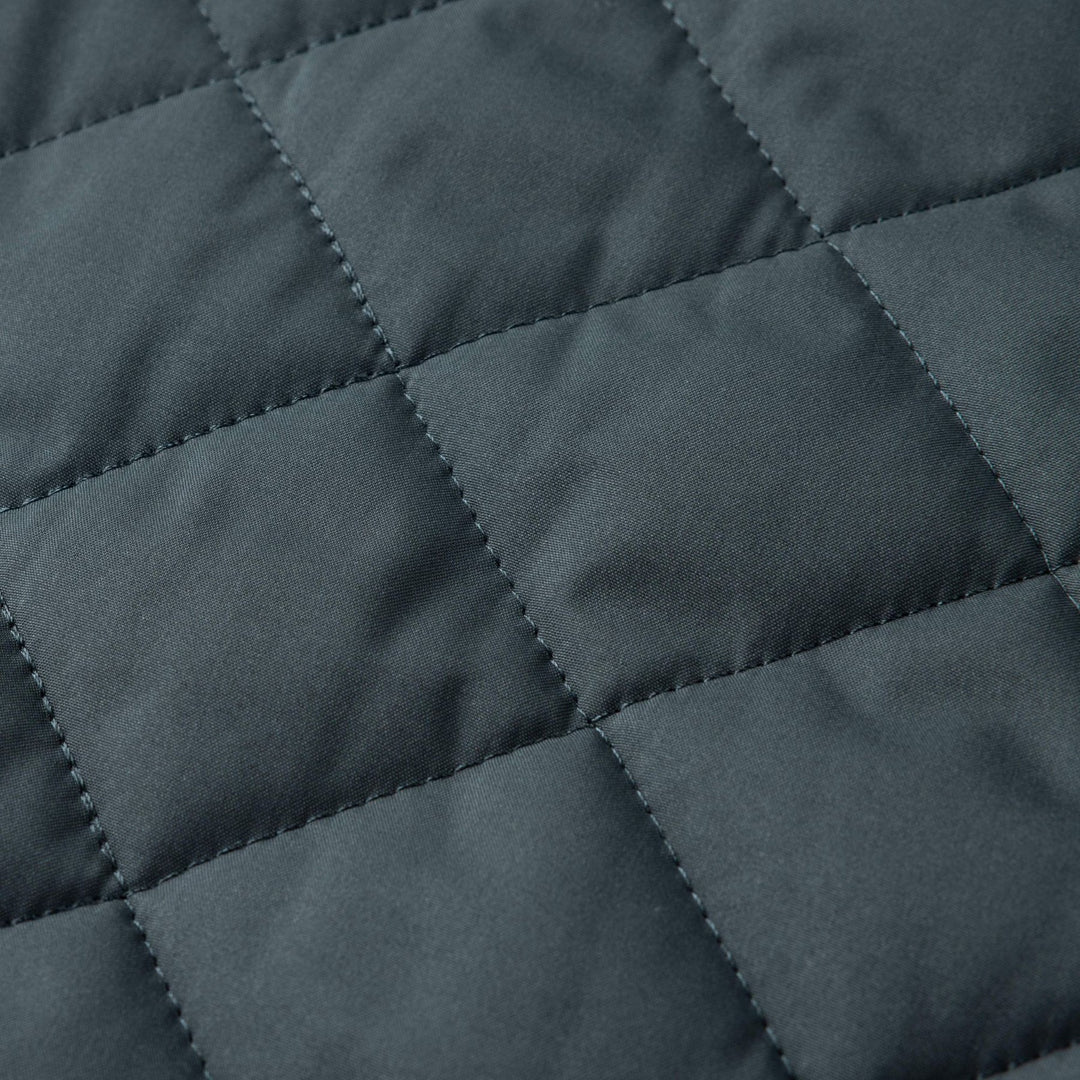 Hristo – Vlies gefütterte Jacke Mit Rautenmuster